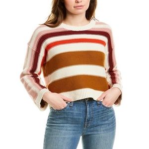 Madewell Valleyscape Stripe Pullover Sweater